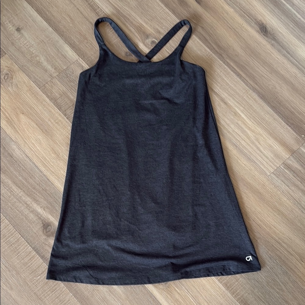 GAP Black Racerback Tank Dress